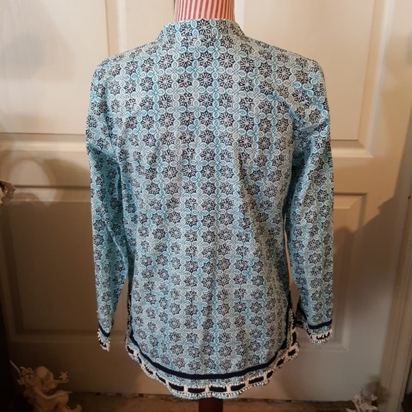 St. Tropez West Tunic Length Top/Blouse/Shirt. Sm. - Picture 5 of 8